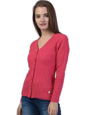 long sleeved solid cardigan - 18396153 - Standard Image - 2