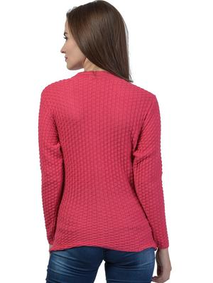 long sleeved solid cardigan - 18396153 - Standard Image - 3