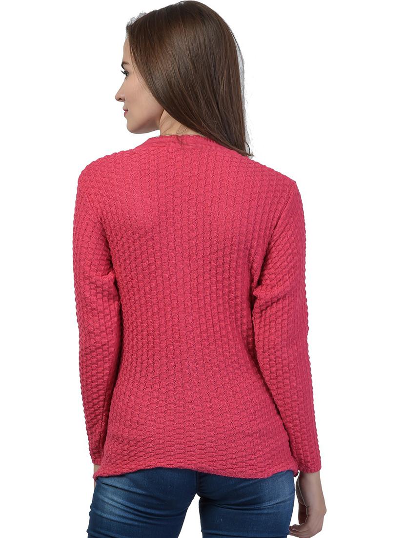 long sleeved solid cardigan - 18396153 - Zoom Image - 3