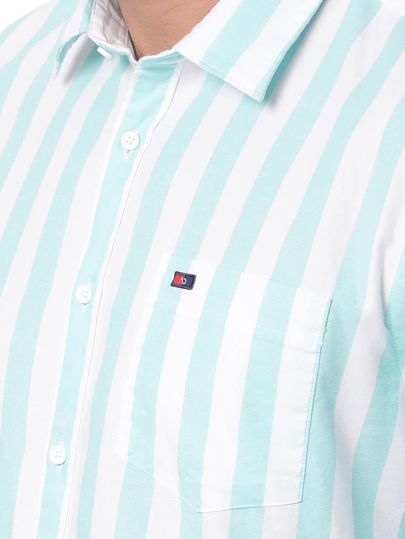 blue striped casual shirt - 18396408 - Zoom Image - 4