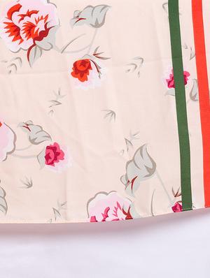 pink printed scarf - 18396962 - Standard Image - 4