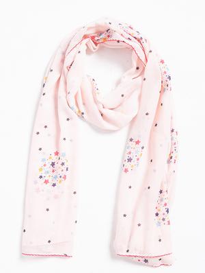pink printed scarf - 18396963 - Standard Image - 2