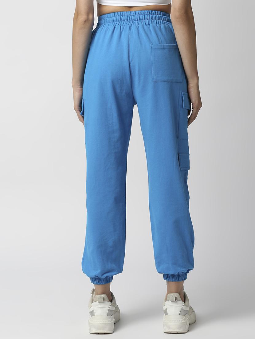 drawstring waist solid jogger - 18397133 - Zoom Image - 3