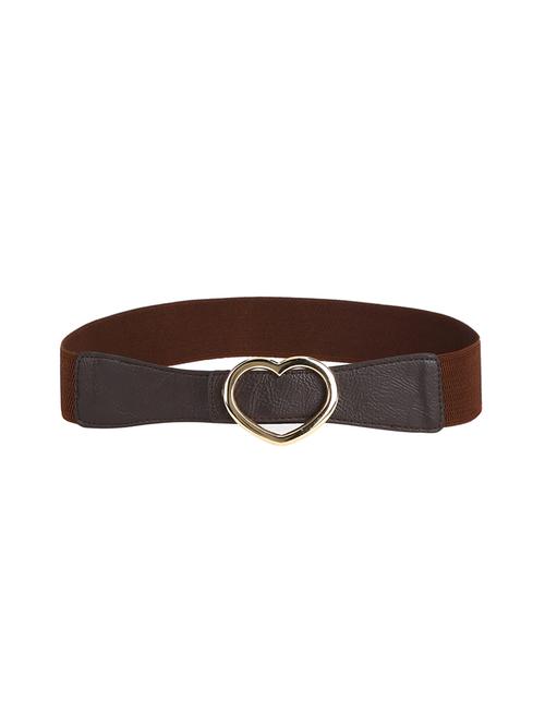 brown leatherette (pu belt - 18397235 - Standard Image - 1