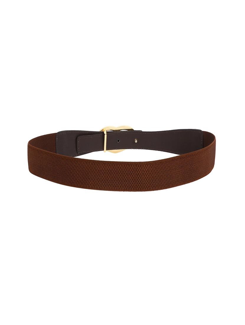 brown leatherette (pu belt - 18397235 - Zoom Image - 2