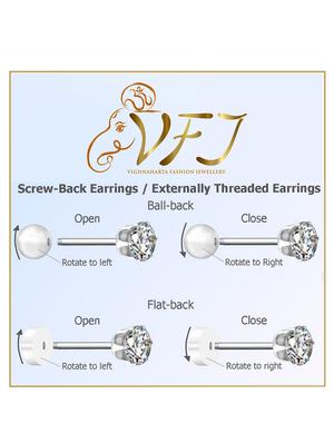 gold brass jhumka earring - 18397518 - Standard Image - 5