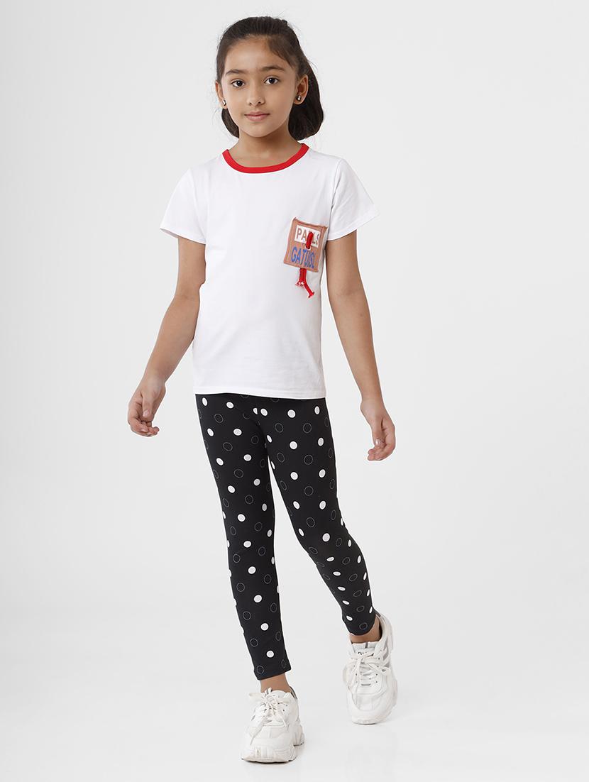 black polka dot legging - 18398406 - Zoom Image - 4