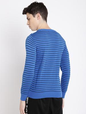blue striped pullover - 18398672 - Standard Image - 3