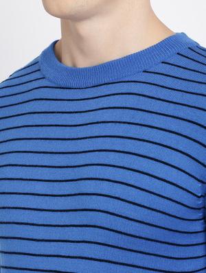 blue striped pullover - 18398672 - Standard Image - 5