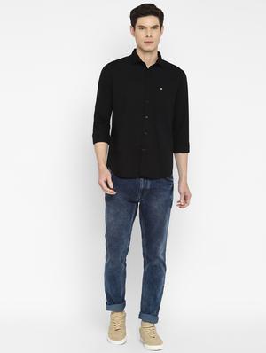 black solid shirt - 18399589 - Standard Image - 5