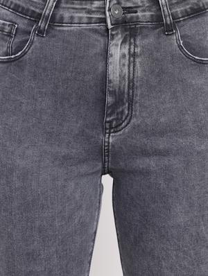 high rise stone washed jean - 18399767 - Standard Image - 5