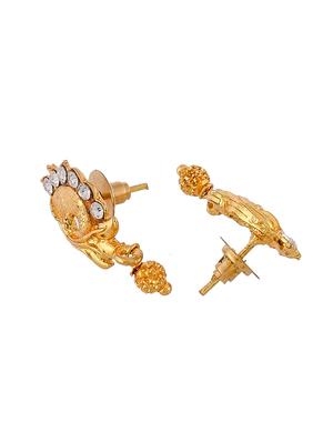 gold brass necklaces and earring - 18399788 - Standard Image - 5