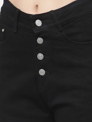 high rise plain bootcut jean - 18400406 - Standard Image - 5