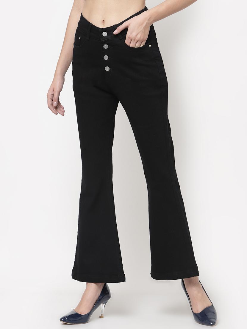 high rise plain bootcut jean - 18400406 - Zoom Image - 2