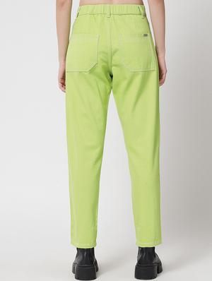 high rise solid boyfriend jean - 18400408 - Standard Image - 3