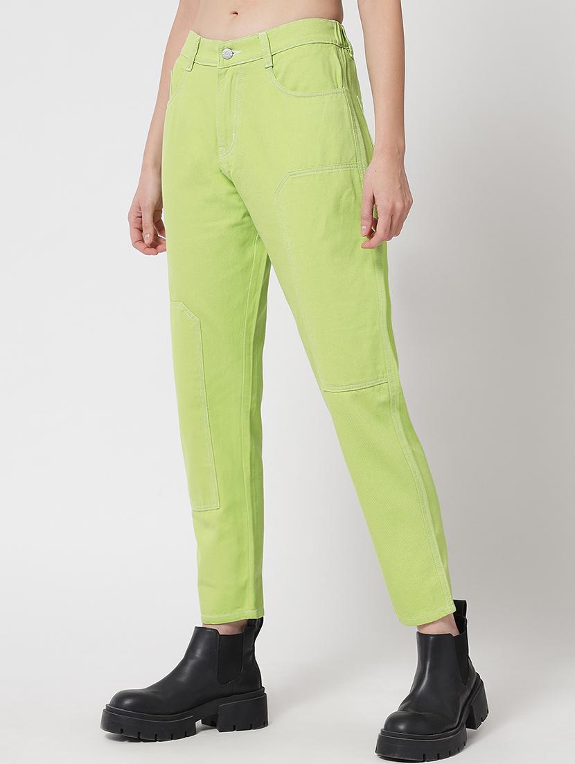 high rise solid boyfriend jean - 18400408 - Zoom Image - 2