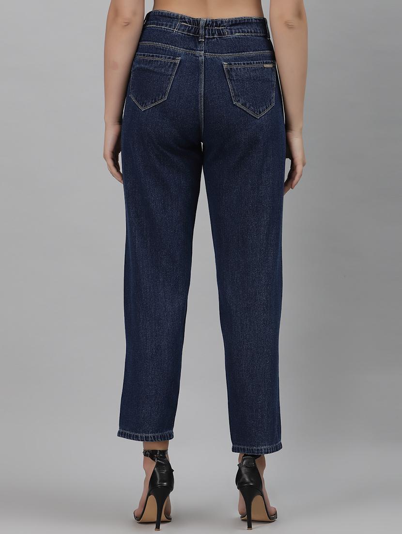high rise distressed mom jean - 18400410 - Zoom Image - 3