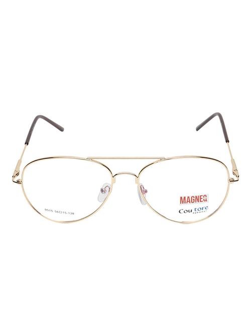 magneq stylish & lightweight eyeglasses mg 9515/f 56 gd - 18400815 - Standard Image - 1