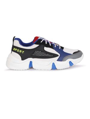 multi colored lace up sport shoe - 18401063 - Standard Image - 3