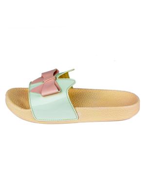 white slip on flip flop - 18402704 - Standard Image - 2