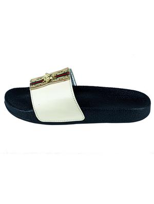 beige slip on flip flop - 18402705 - Standard Image - 2