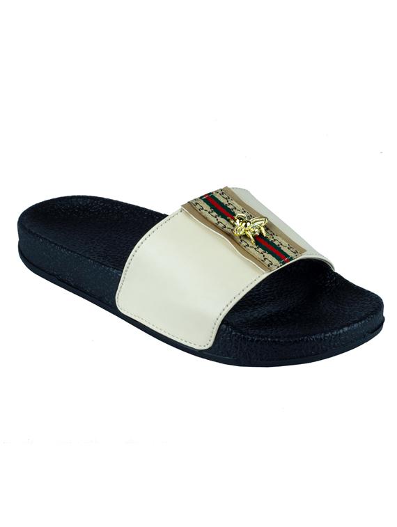 beige slip on flip flop - 18402705 - Zoom Image - 1