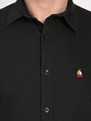 green solid casual shirt - 18402795 - Standard Image - 5