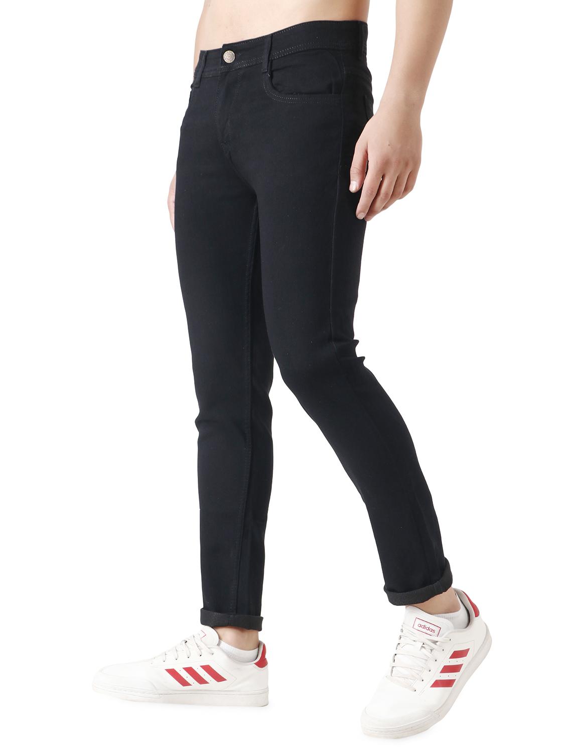 black plain denim jean - 18402900 - Zoom Image - 2
