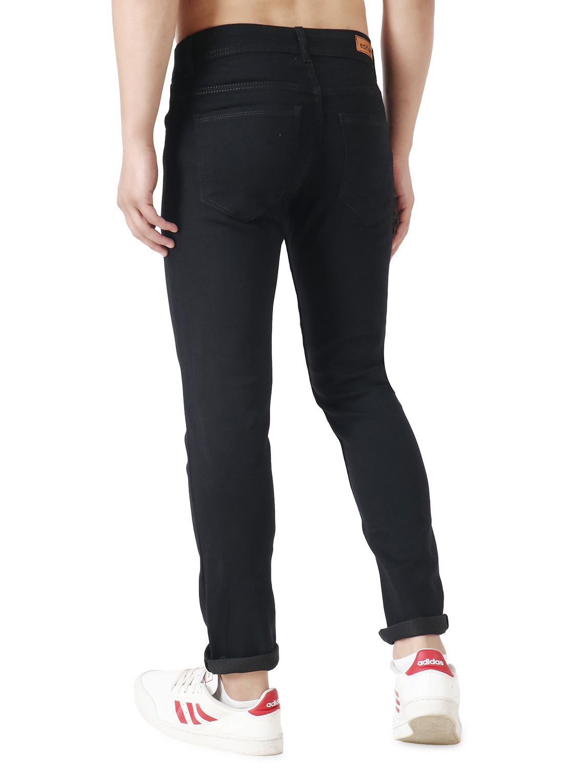 black plain denim jean - 18402900 - Zoom Image - 3