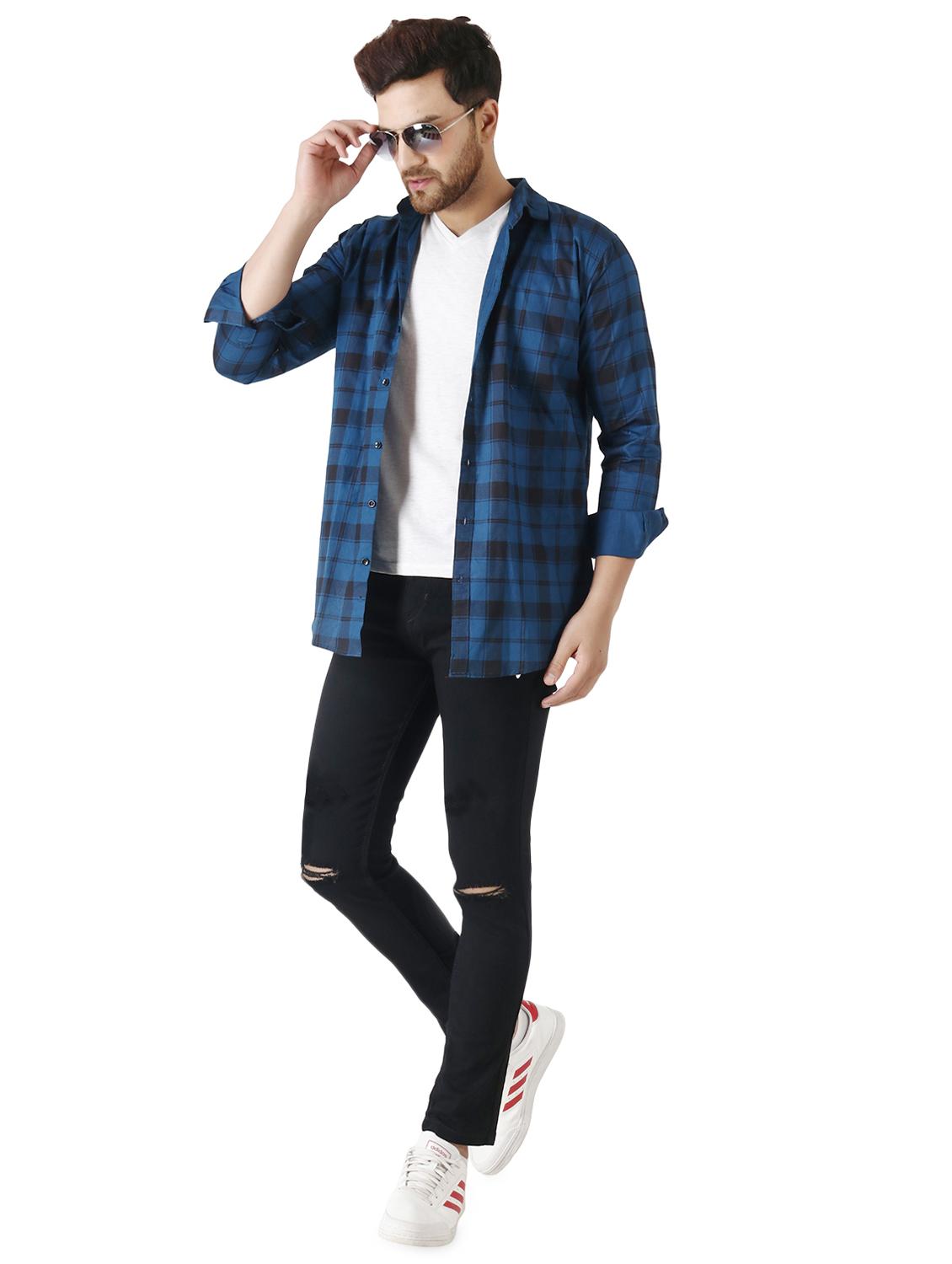 black slash knee denim jean - 18402901 - Zoom Image - 4