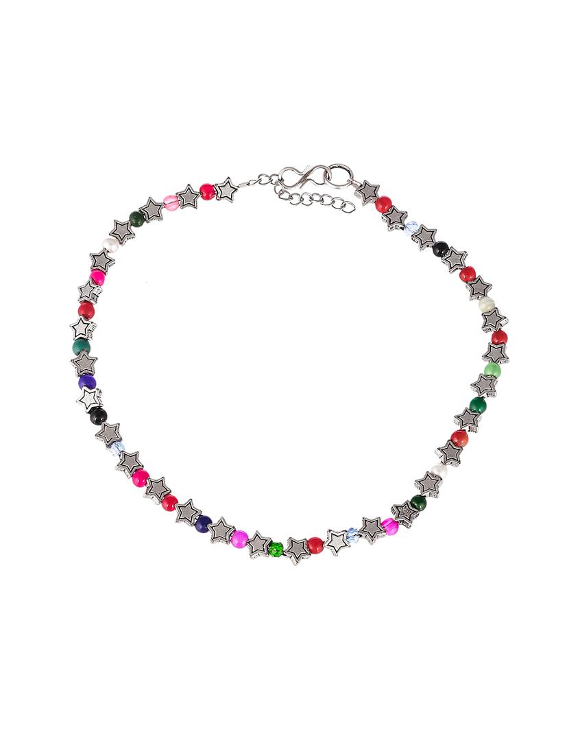 multi colored brass anklets and payal - 18404030 - Zoom Image - 3