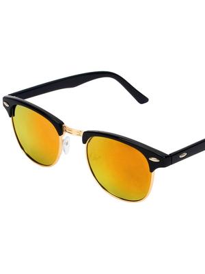 alfalah black & yellow clubmaster sunglasses for unisex - 18404045 - Standard Image - 2