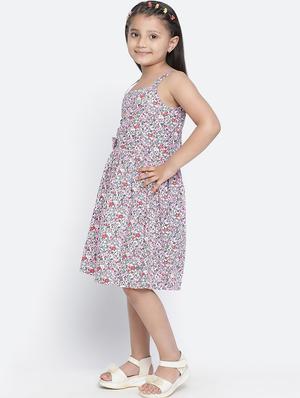 multi colored floral frock - 18404381 - Standard Image - 2