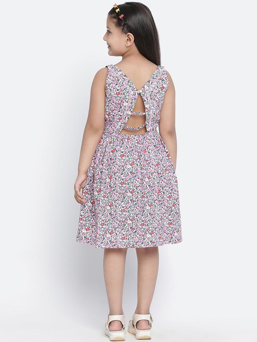 multi colored floral frock - 18404381 - Zoom Image - 3