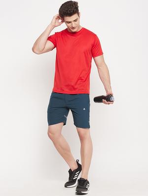 blue solid short - 18404431 - Standard Image - 4