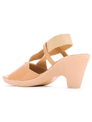 beige back strap sandal - 18404623 - Standard Image - 3