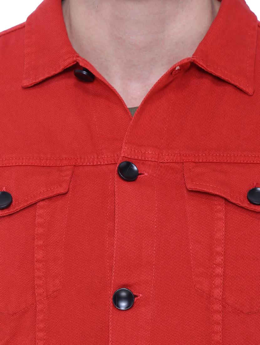 red denim jacket - 18405039 - Zoom Image - 6