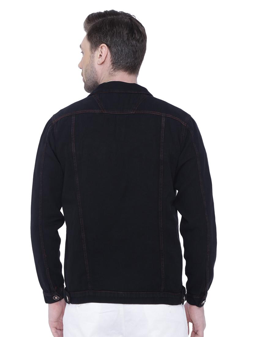 black denim jacket - 18405044 - Zoom Image - 4