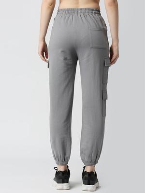 drawstring waist solid jogger - 18405757 - Standard Image - 3