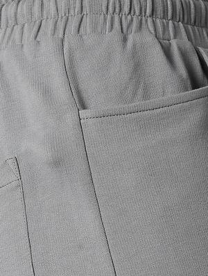 drawstring waist solid jogger - 18405757 - Standard Image - 6