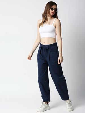 cami neck solid crop top - 18405784 - Standard Image - 5