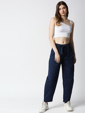 cami neck solid crop top - 18405784 - Standard Image - 6