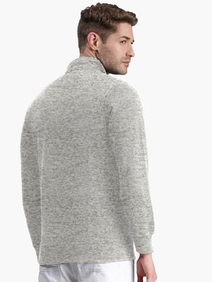 grey front print sweatshirt - 18406119 - Standard Image - 3