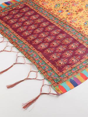 printed women dupatta - 18406385 - Standard Image - 2