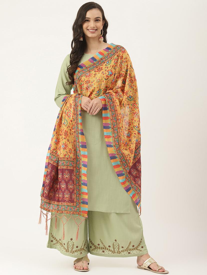 printed women dupatta - 18406385 - Zoom Image - 1