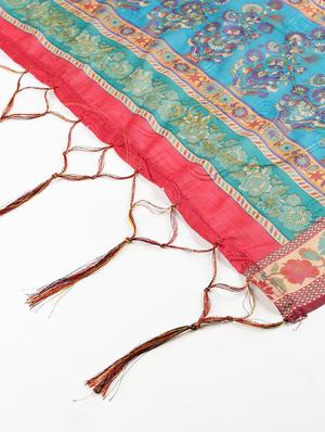 printed women dupatta - 18406389 - Standard Image - 2
