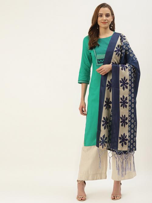 printed women dupatta - 18406403 - Standard Image - 1