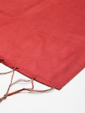 red art silk printed dupatta - 18406404 - Standard Image - 2