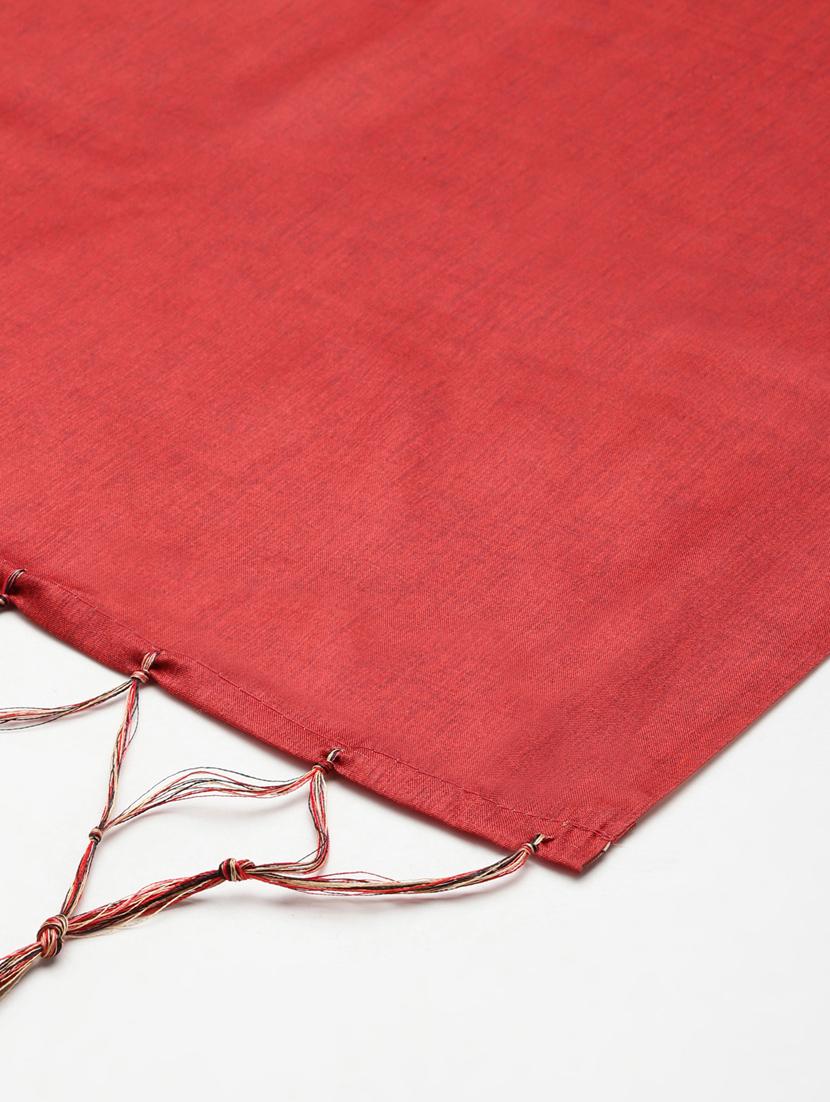 red art silk printed dupatta - 18406404 - Zoom Image - 2