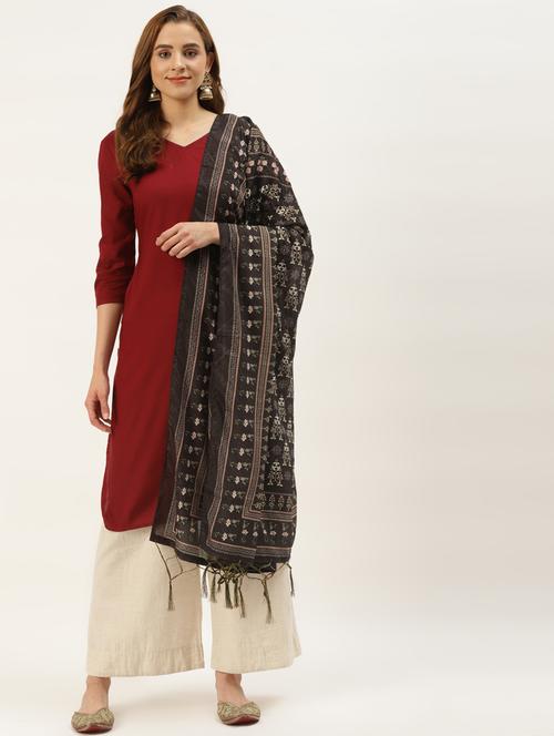 printed women dupatta - 18406409 - Standard Image - 1